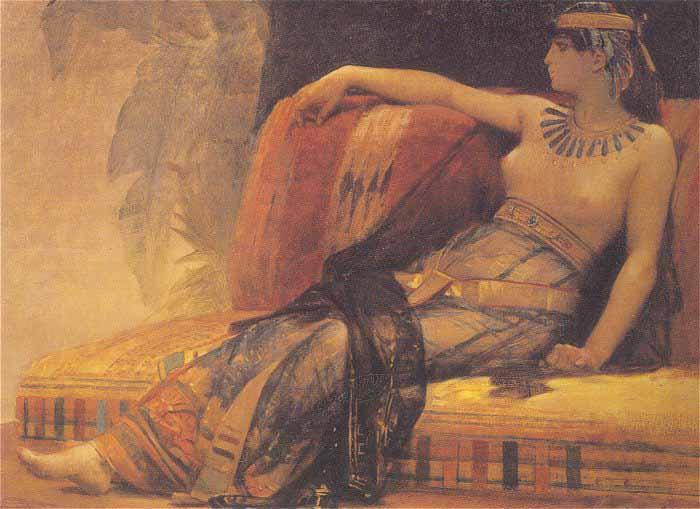 Alexandre Cabanel Cleopatra Testing Poisons on Condemned Prisoners oil painting picture